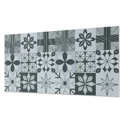 Dekoracni panel Vzory ve stylu geometrické mozaiky