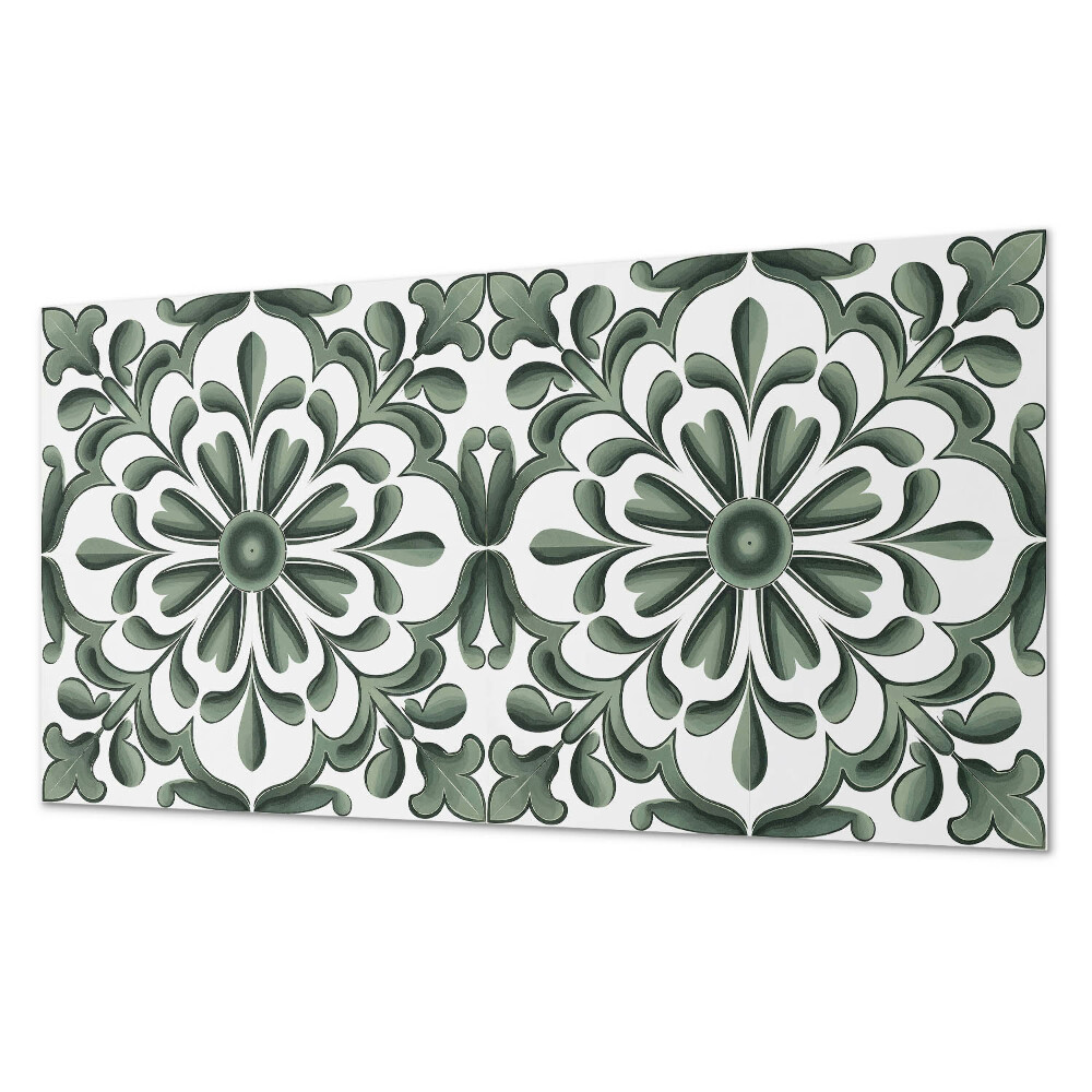 Dekorativní panel na zeď Rostlinný motiv v kruhu