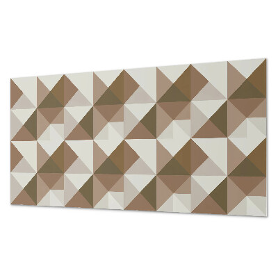 Dekoracni panel Trojúhelníková geometrie v moderním stylu