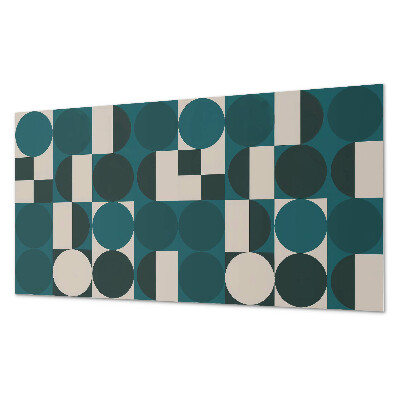 Pvc panel do koupelny Tvary a formy v geometrickém stylu