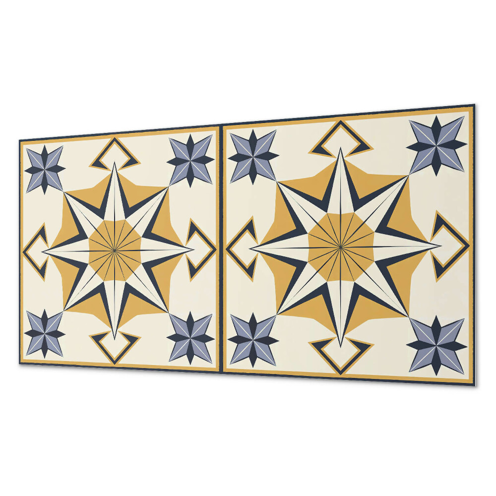 Dekoracni panel Vzor kompasu s hvězdami