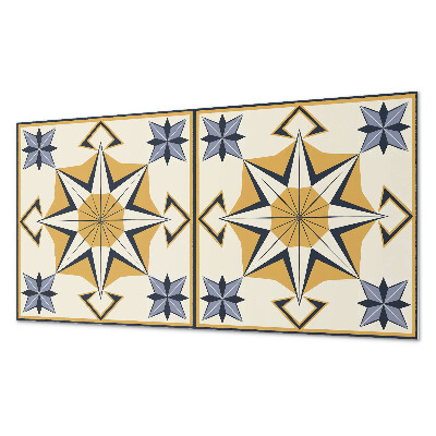 Dekoracni panel Vzor kompasu s hvězdami