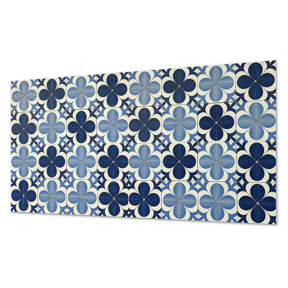 Dekorativní panel na zeď Květinové tvary v geometrii