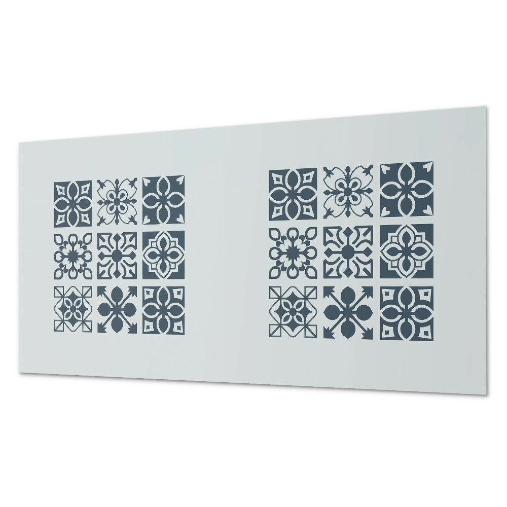 Dekorativní panel na zeď Geometrické tvary v obdélnících