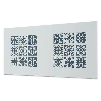 Dekorativní panel na zeď Geometrické tvary v obdélnících