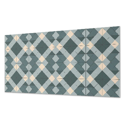 Pvc panel do koupelny Geometrický styl kosočtvercového vzoru