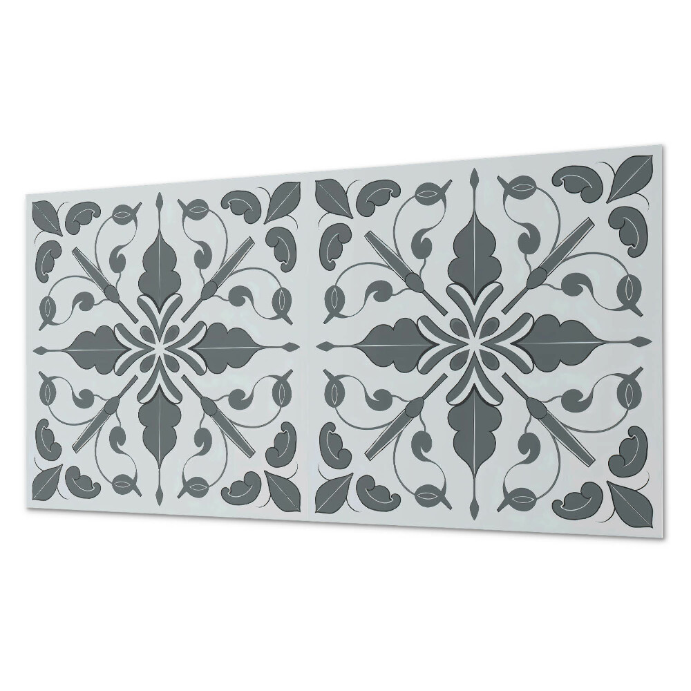 Pvc panel do koupelny Rostlinný vzor v harmonické symetrii