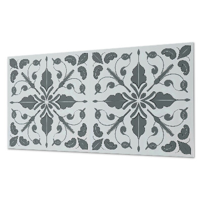 Pvc panel do koupelny Rostlinný vzor v harmonické symetrii