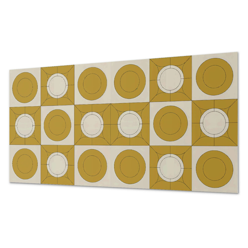 Dekoracni panel Moderní motiv s kulatými tvary