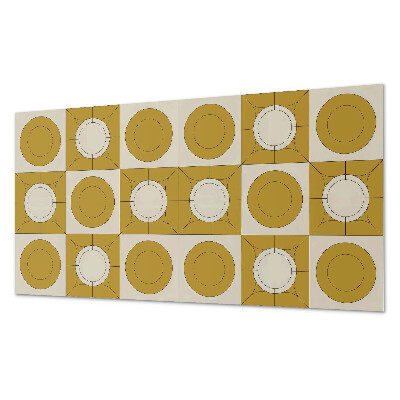 Dekoracni panel Moderní motiv s kulatými tvary