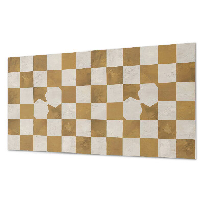 Dekorativní panel na zeď Moderní grafická šachovnice