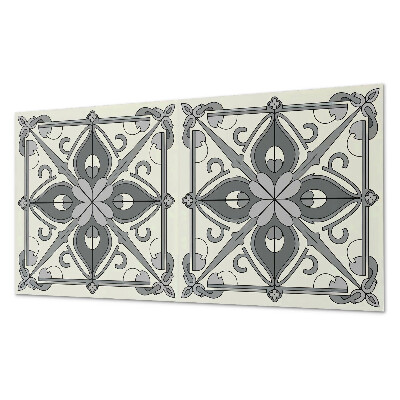 Dekorativní panel na zeď Květinový vzor v harmonické symetrii