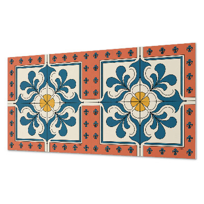 Obkladový panel Květinový motiv v lidovém stylu