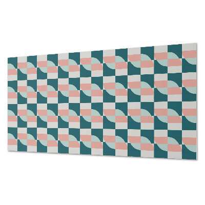 Obkladový panel Kostkovaný geometrický motiv