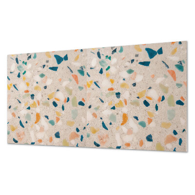 Pvc panel do koupelny Fragmenty v živých barvách