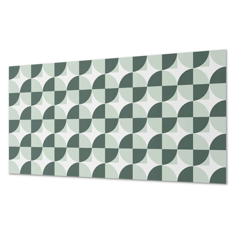 Obkladový panel Kruhy a čtverce v geometrickém stylu