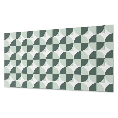 Obkladový panel Kruhy a čtverce v geometrickém stylu