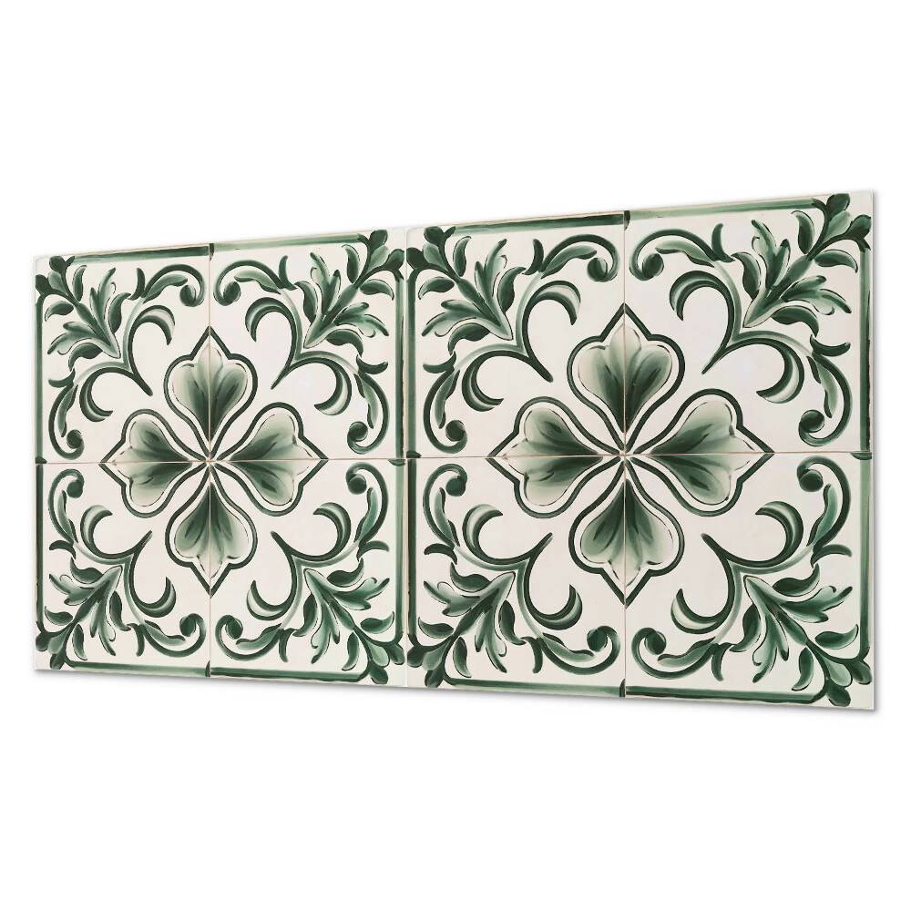 Dekorativní panel na zeď Motiv listů a srdíček