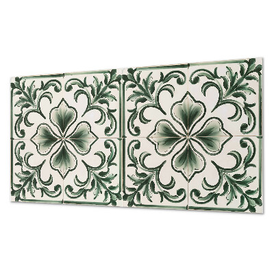 Dekorativní panel na zeď Motiv listů a srdíček