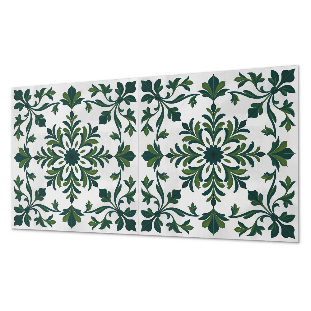 Pvc panel do koupelny Rostlinný vzor s ozdobnými detaily