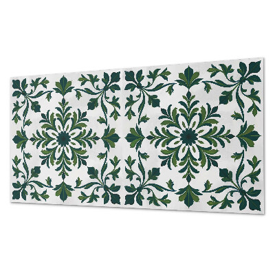 Pvc panel do koupelny Rostlinný vzor s ozdobnými detaily