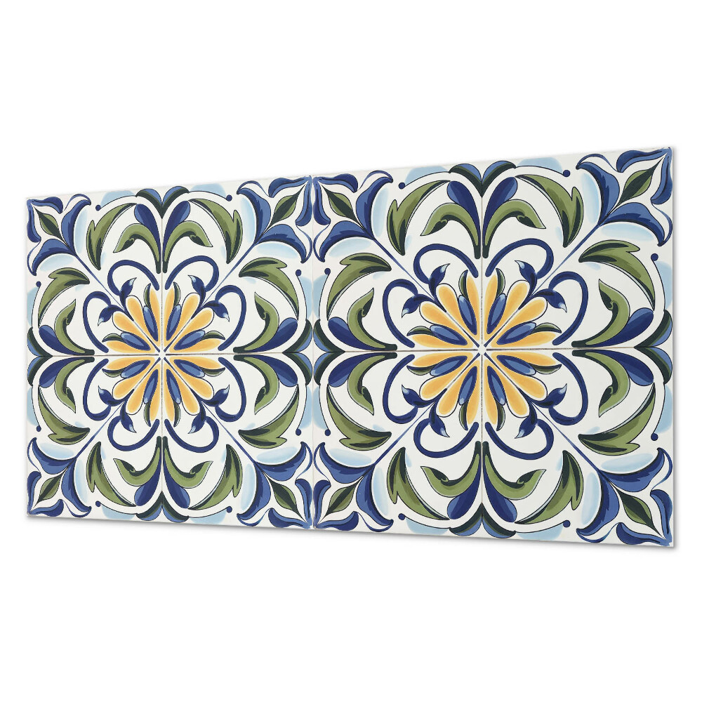 Obkladový panel Rostlinný motiv s květinovými akcenty