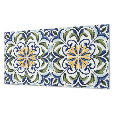 Obkladový panel Rostlinný motiv s květinovými akcenty