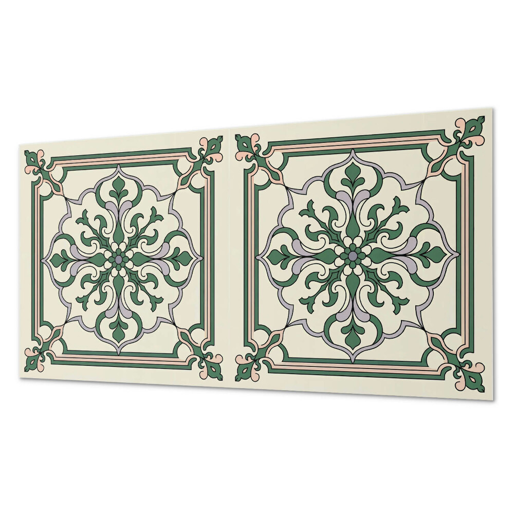 Dekorativní panel na zeď Květinový motiv s ozdobnými detaily