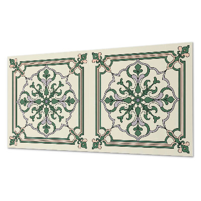 Dekorativní panel na zeď Květinový motiv s ozdobnými detaily