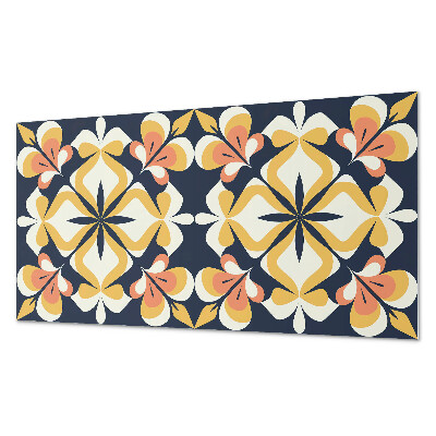 Obkladový panel Květinový motiv v podobě geometrie