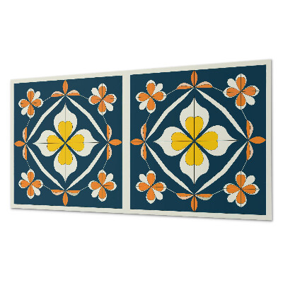 Dekoracni panel Květinová symetrie v harmonickém aranžmá