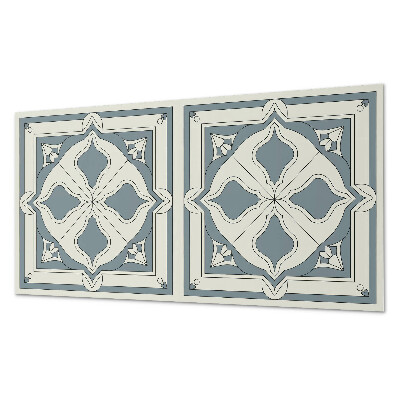 Obkladový panel Květinový motiv na keramice