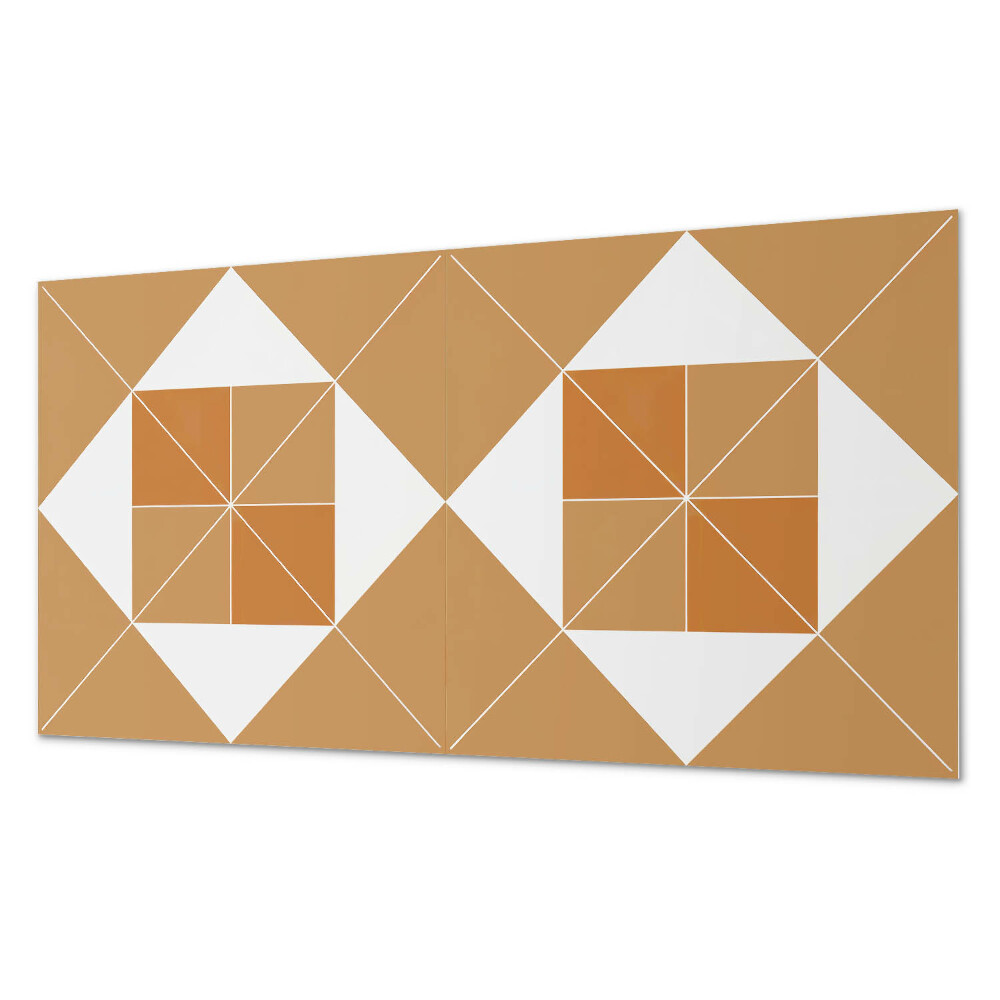 Dekorativní panel na zeď Abstraktní geometrie v barvách