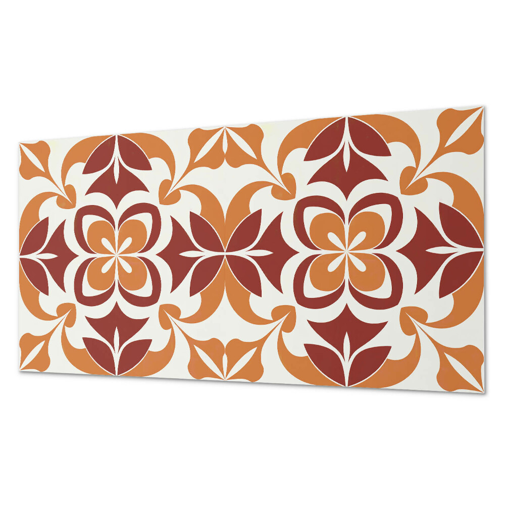 Obkladový panel Květinový motiv se zelenými listy