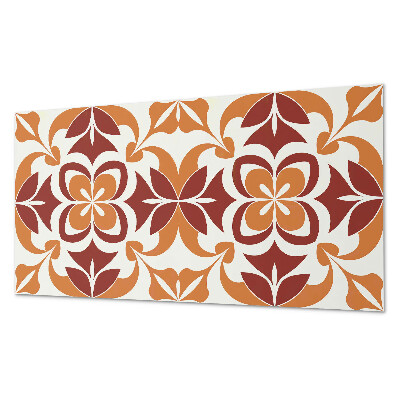 Obkladový panel Květinový motiv se zelenými listy