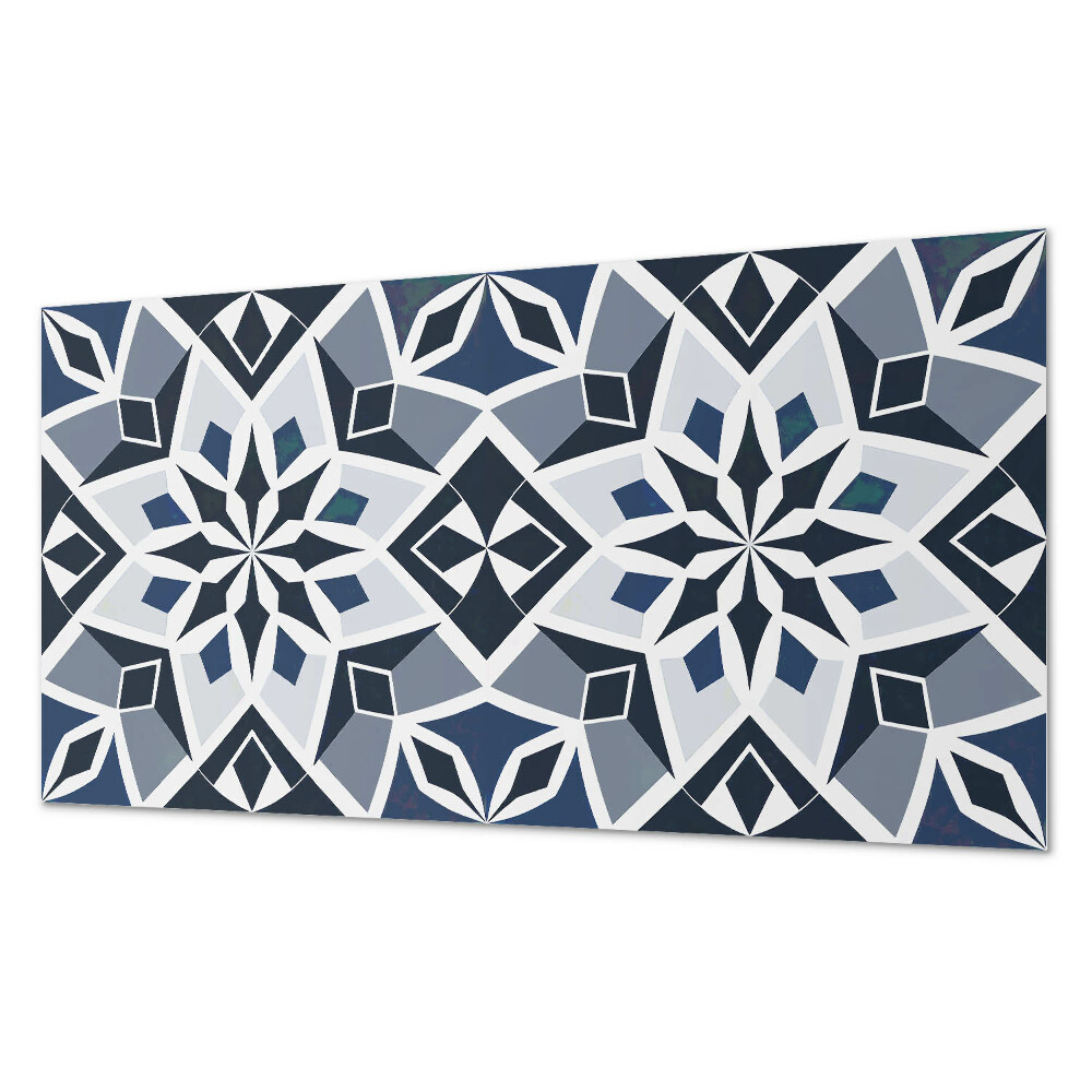 Obkladový panel Květinová geometrie v moderním stylu