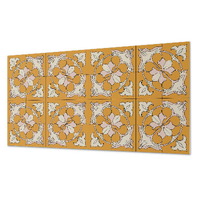 Dekorativní panel na zeď Květinová mozaika v barvách