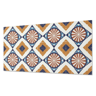 Dekorativní panel na zeď Geometrický vzor s kruhy