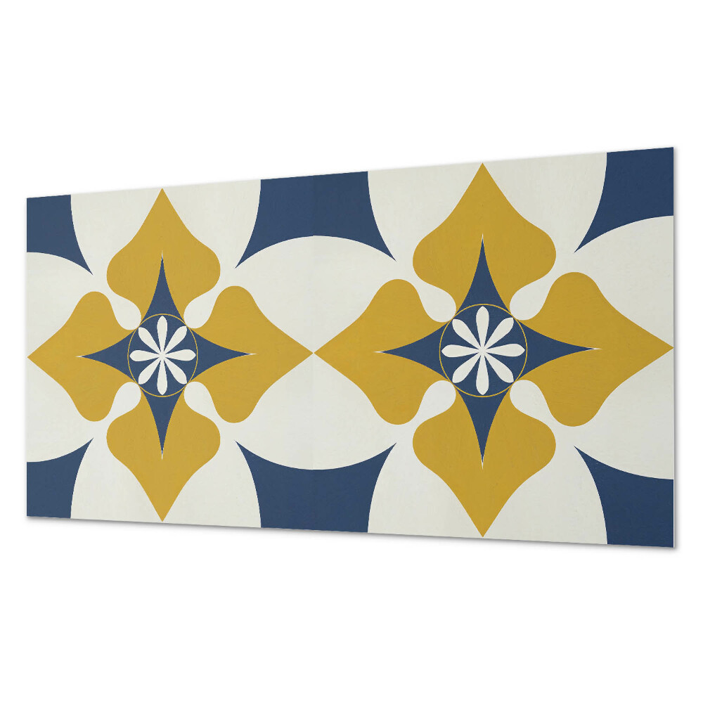 Pvc panel do koupelny Květinový motiv s harmonizovanou formou