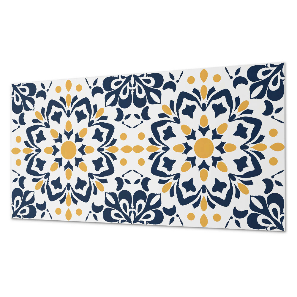 Obkladový panel Květinová mandala v uměleckém stylu