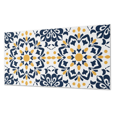 Obkladový panel Květinová mandala v uměleckém stylu