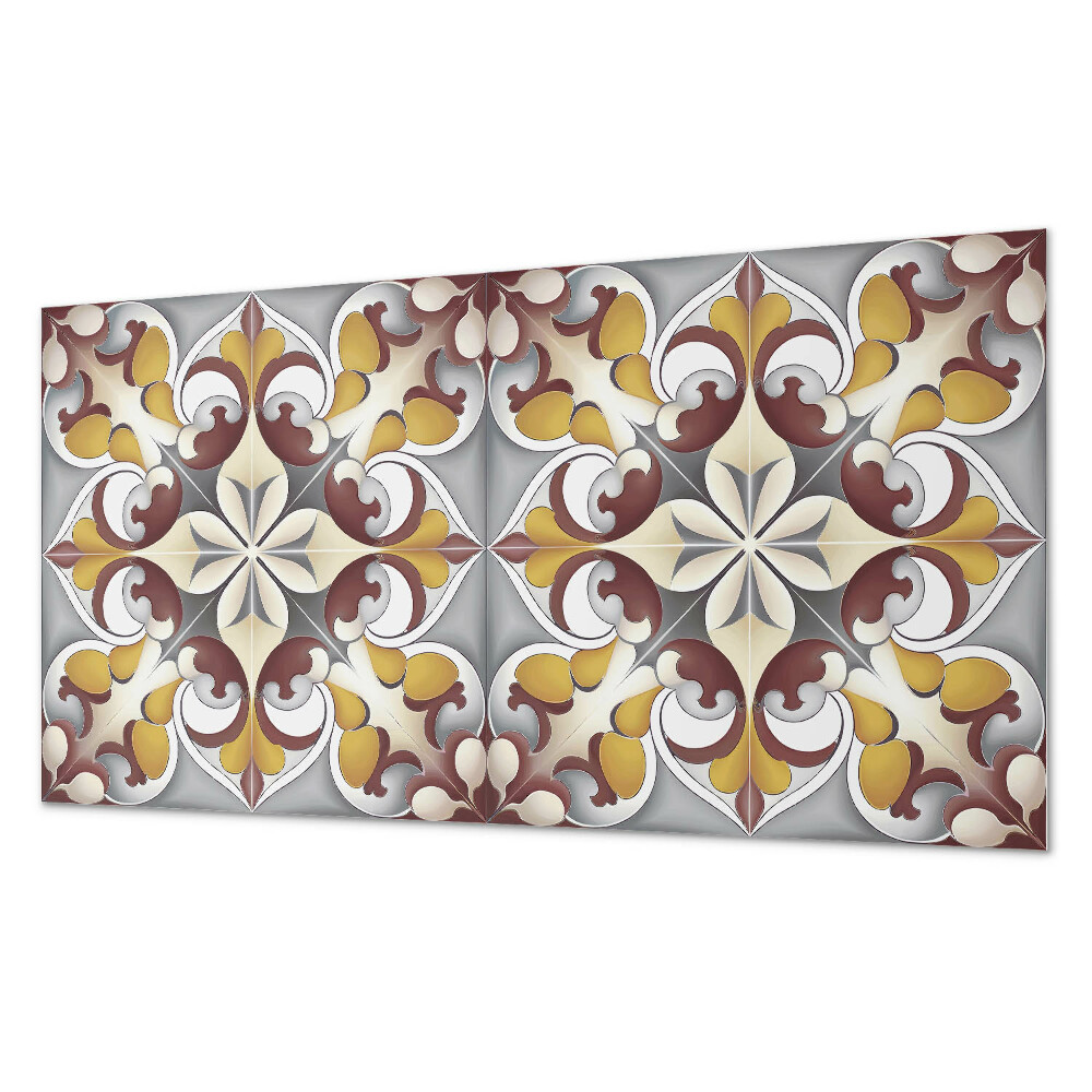 Obkladový panel Květinová mozaika v uměleckém stylu