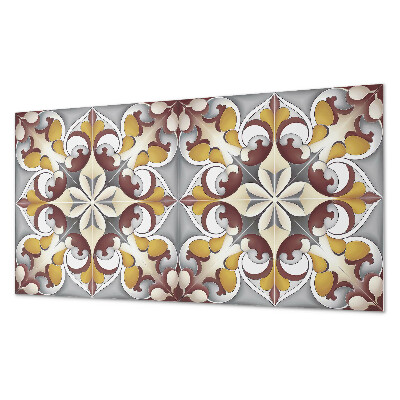 Obkladový panel Květinová mozaika v uměleckém stylu