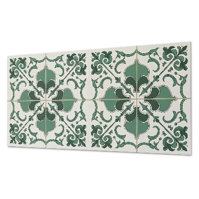 Pvc panel do koupelny Stylový rostlinný motiv