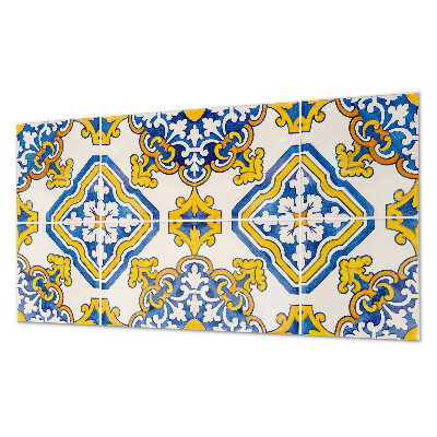 Dekoracni panel Květinová mozaika v uměleckém stylu