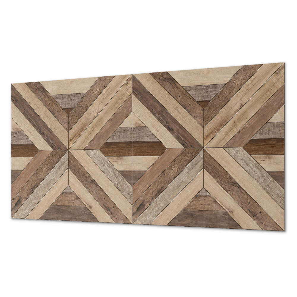 Pvc panel do koupelny Dřevěné panely v abstraktním stylu