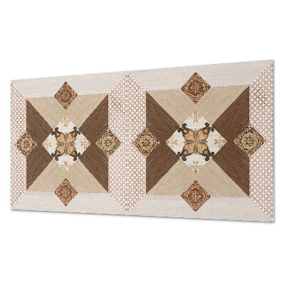 Pvc panel do koupelny Mozaikový vzor s ozdobnými detaily