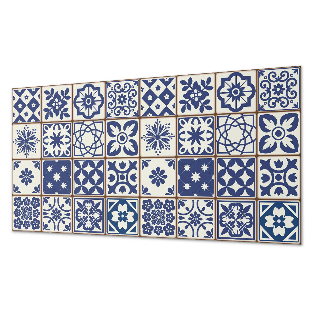 Obkladový panel Dekorativní motivy z dlaždic