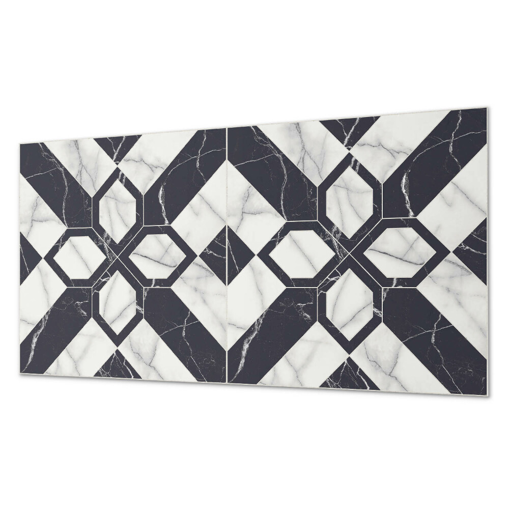 Dekoracni panel Mramorový vzor v geometrických tvarech
