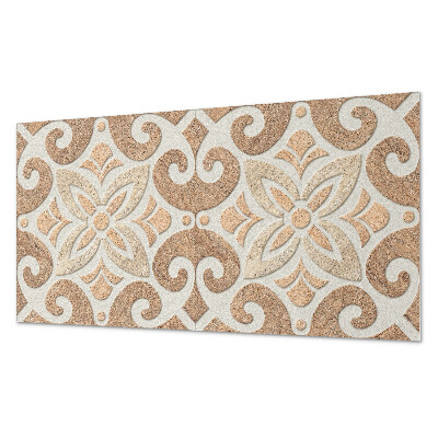 Dekorativní panel na zeď Květinový motiv s ozdobnými detaily